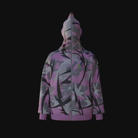 XYZ x COMPLEXCON (Limited100) Color -Pink "ISO"Camo Hoodie Jacket